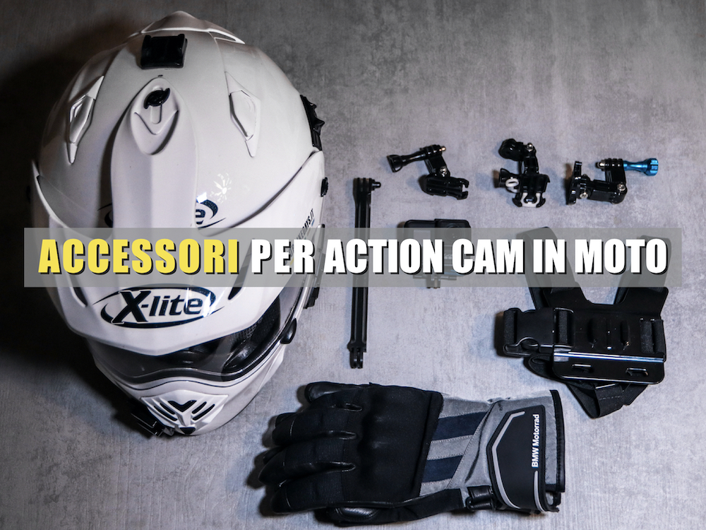 ACCESSORI per Action Cam in moto